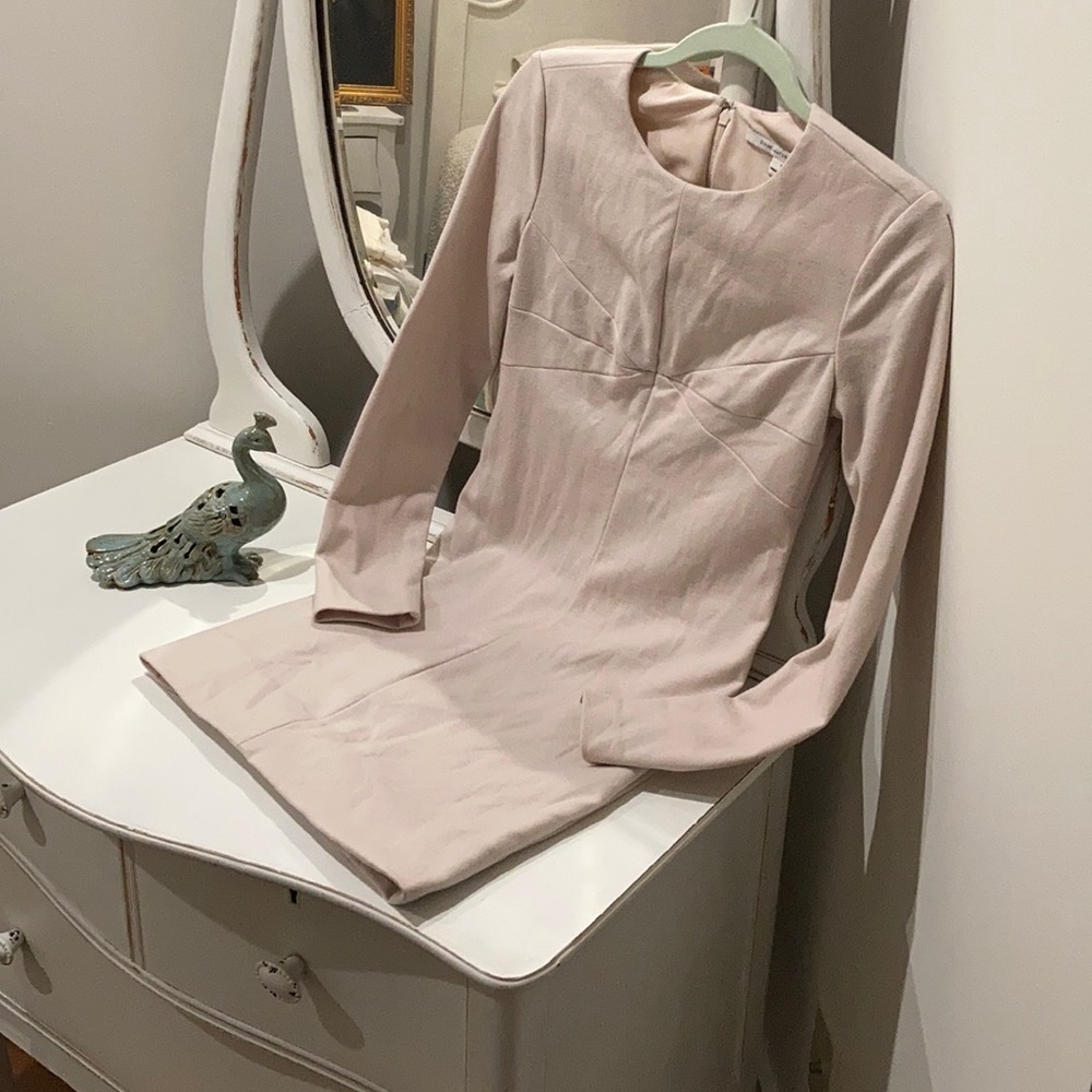 DVG rare wool/jersey mini dress
